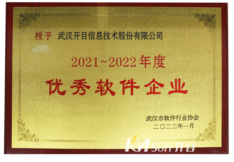 2021-2022年度优秀软件企业